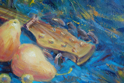 Oil painting still life  