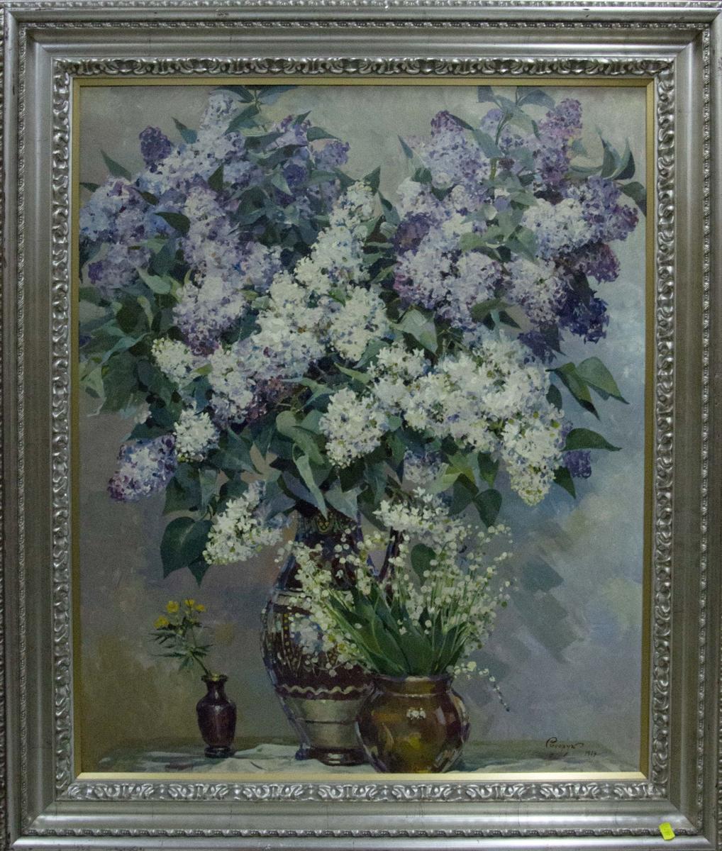 Oil painting Flowers Sidoruk Vladimir Fedorovich