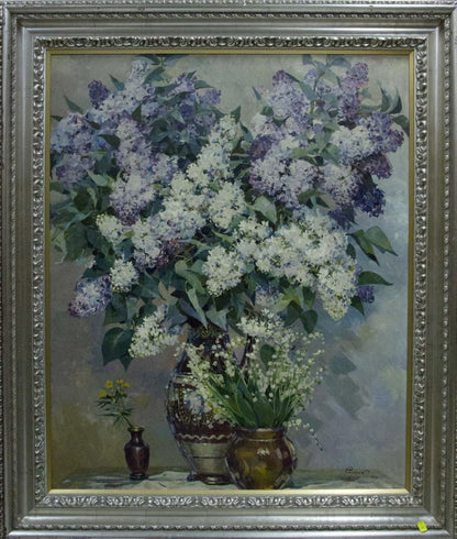 Oil painting Flowers Sidoruk Vladimir Fedorovich