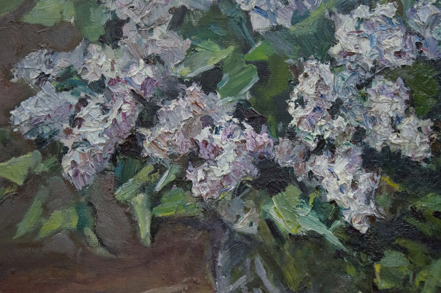 Oil painting Lilac Bouquet in Bloom Zinaida Sokolova