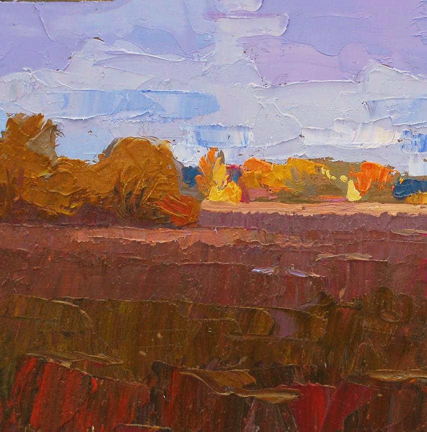 Oil painting Autumn ray Egor Shvachunov