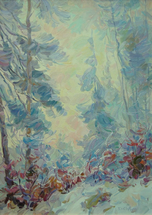 Oil painting Frost Artim Dmitry