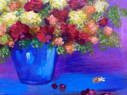 Oil painting Bouquet of flowers Zadorozhnya V. V.