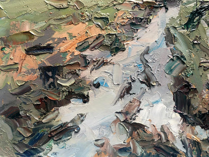 Oil painting After the rain Alexander Cherednichenko