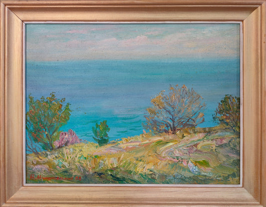 Oil painting Sea Mishurovsky V. V.