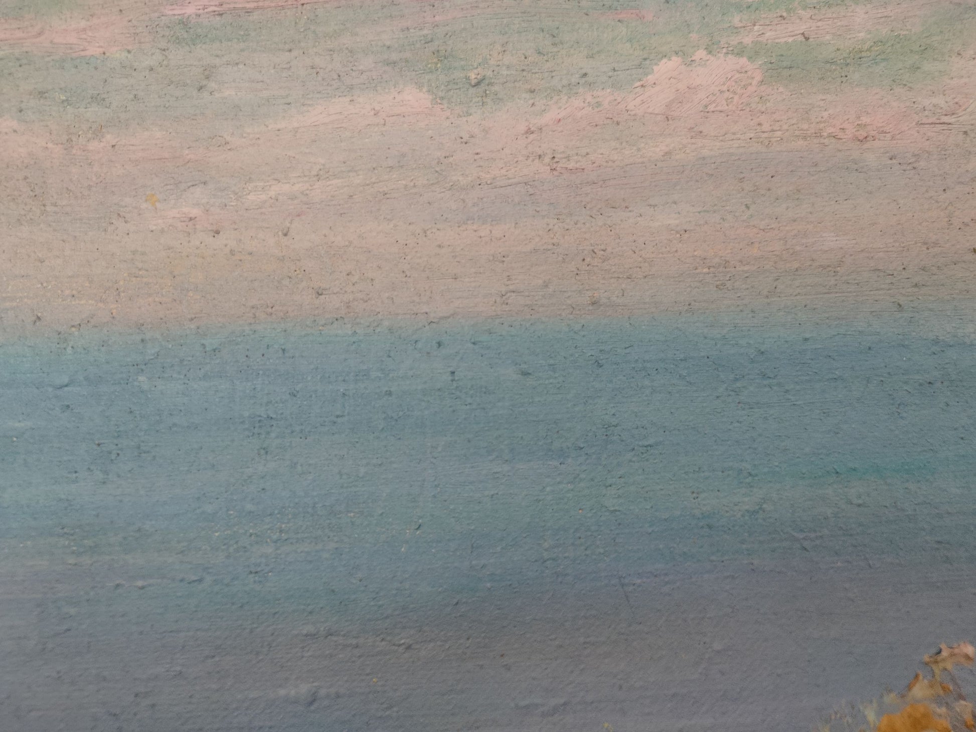 In V. V. Mishurovsky's oil painting, the sea emerges as a captivating subject
