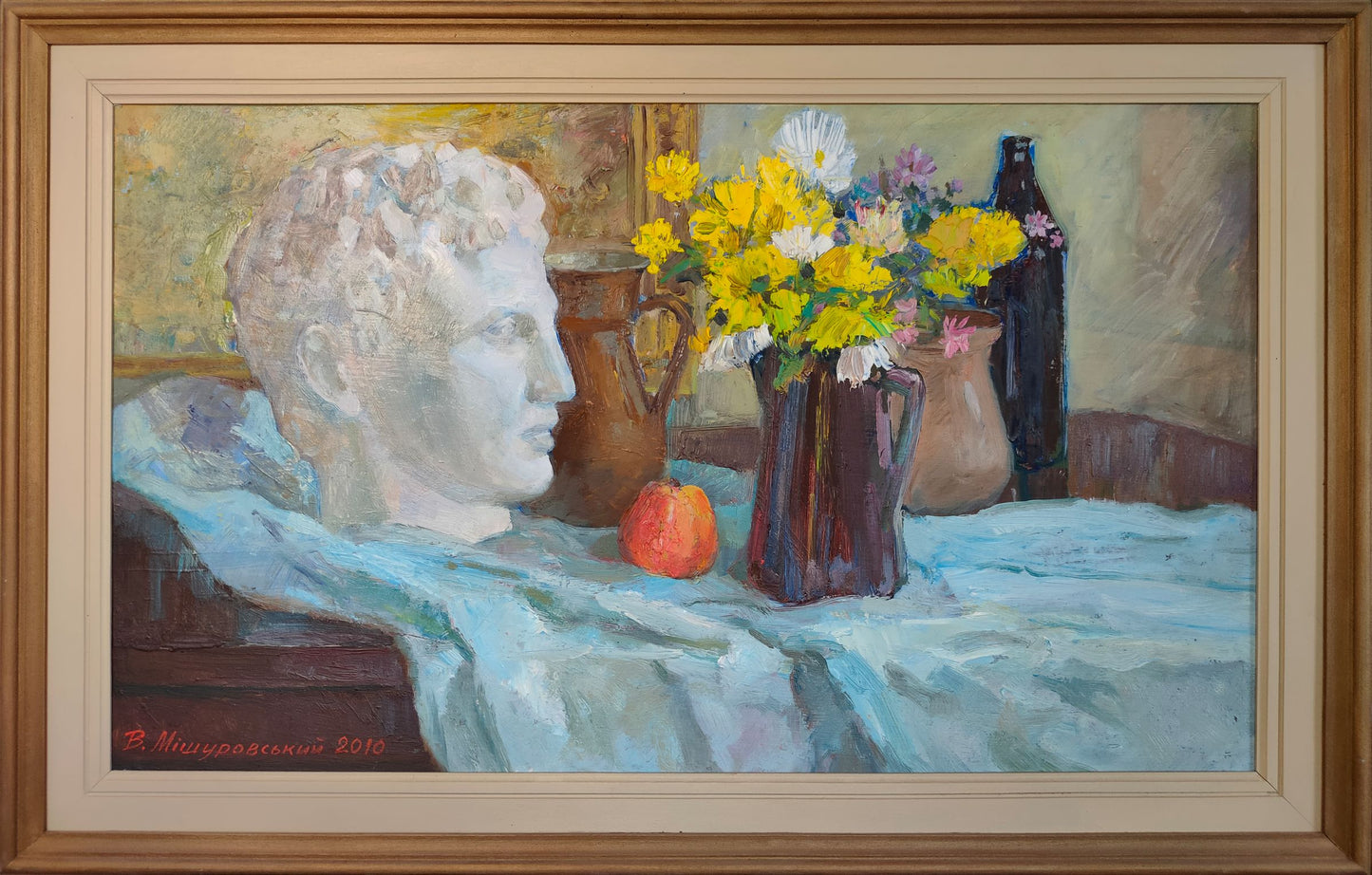 Oil painting Antique still life Mishurovsky V. V.