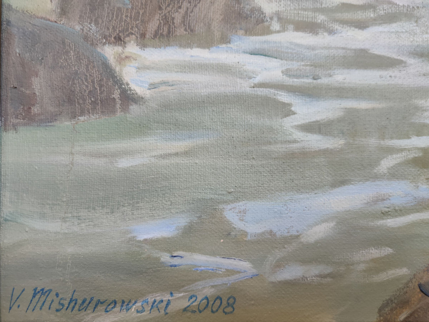 Azure Coast by Mishurovsky V. V.: An Oil Painting