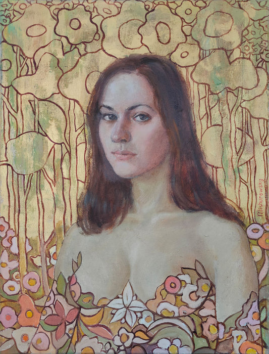 Oil painting Sasha Mishurovsky V. V.