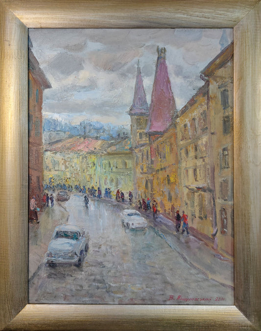 Oil painting Lviv Mishurovsky V. V.