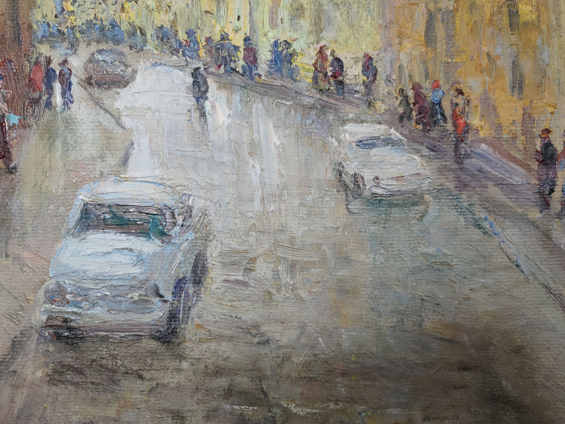 Oil painting Lviv 