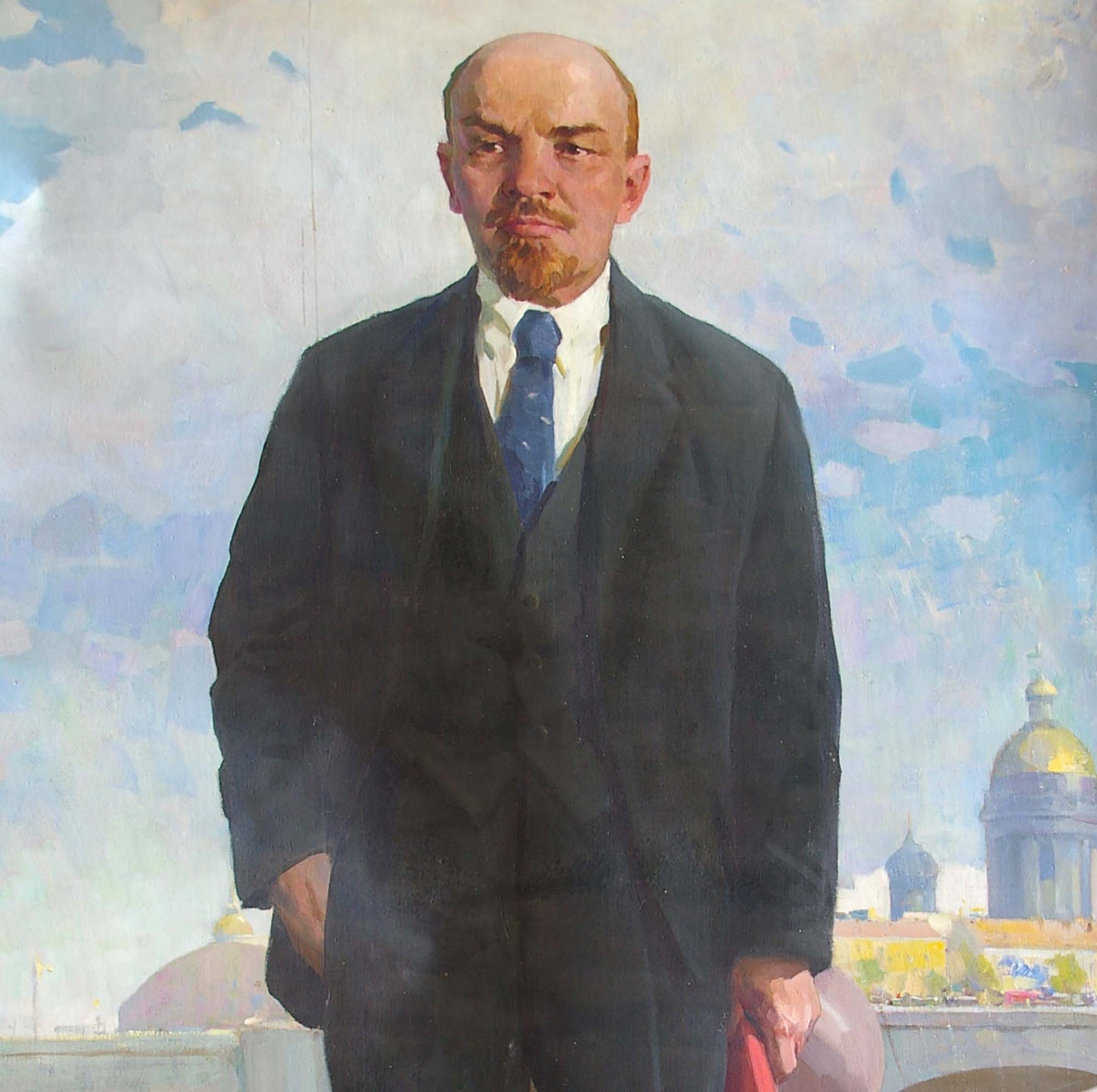 Oil painting Lenin Soroka Arkady Vasilievich