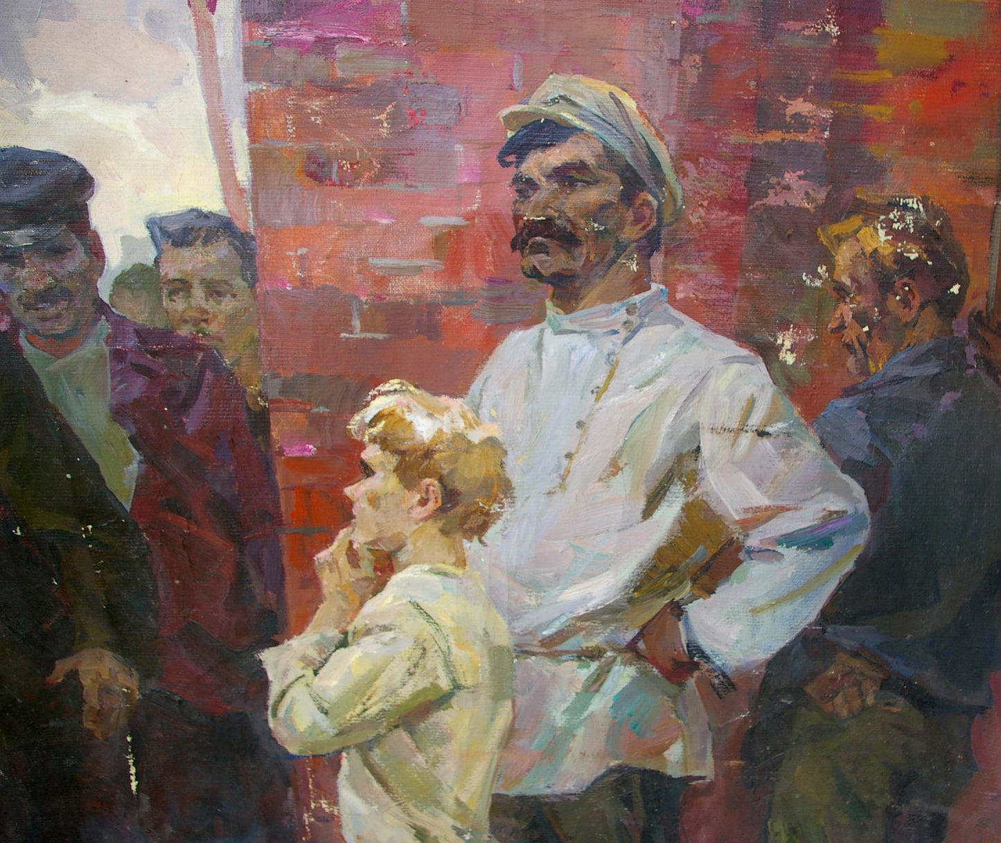 Oil painting To protest Kovalenko Semyon Dmitrievich