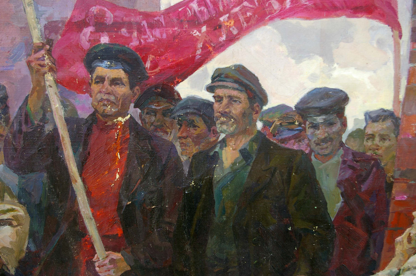 Oil painting To protest Kovalenko Semyon Dmitrievich