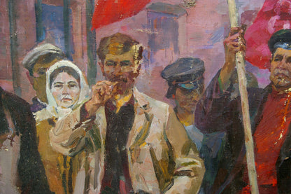 Oil painting To protest Kovalenko Semyon Dmitrievich