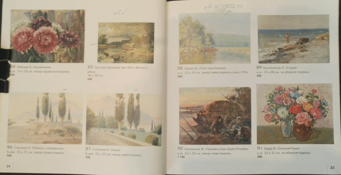 Auction in which the painting participated