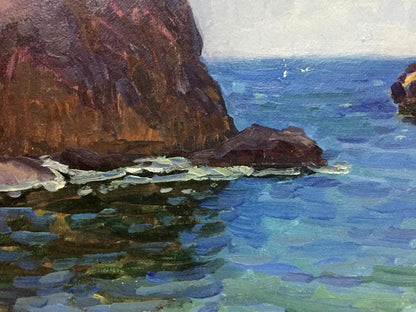 Rocks Oil Painting