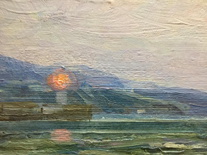 Oil Painting Sun
