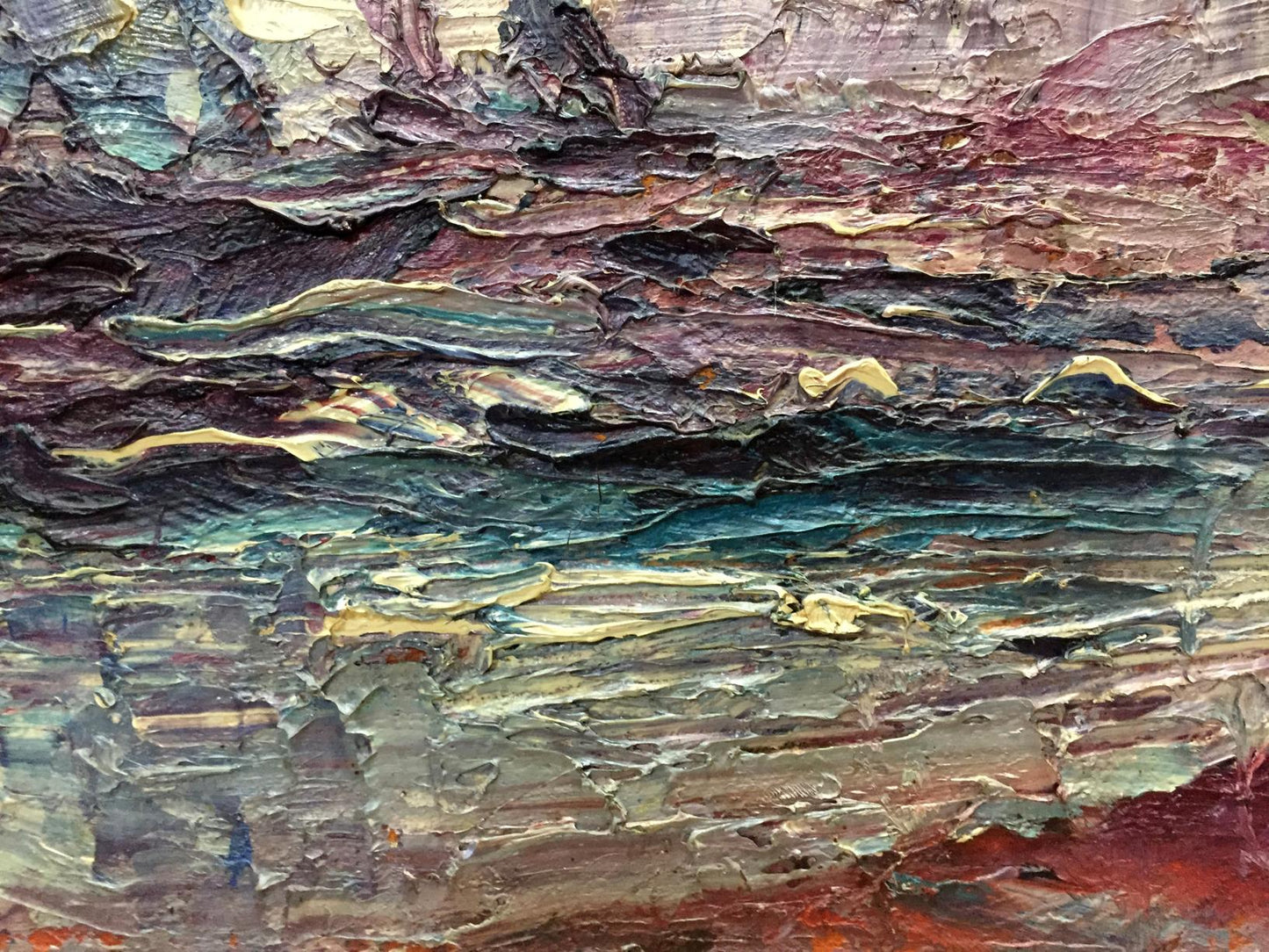 Oil Painting Sea