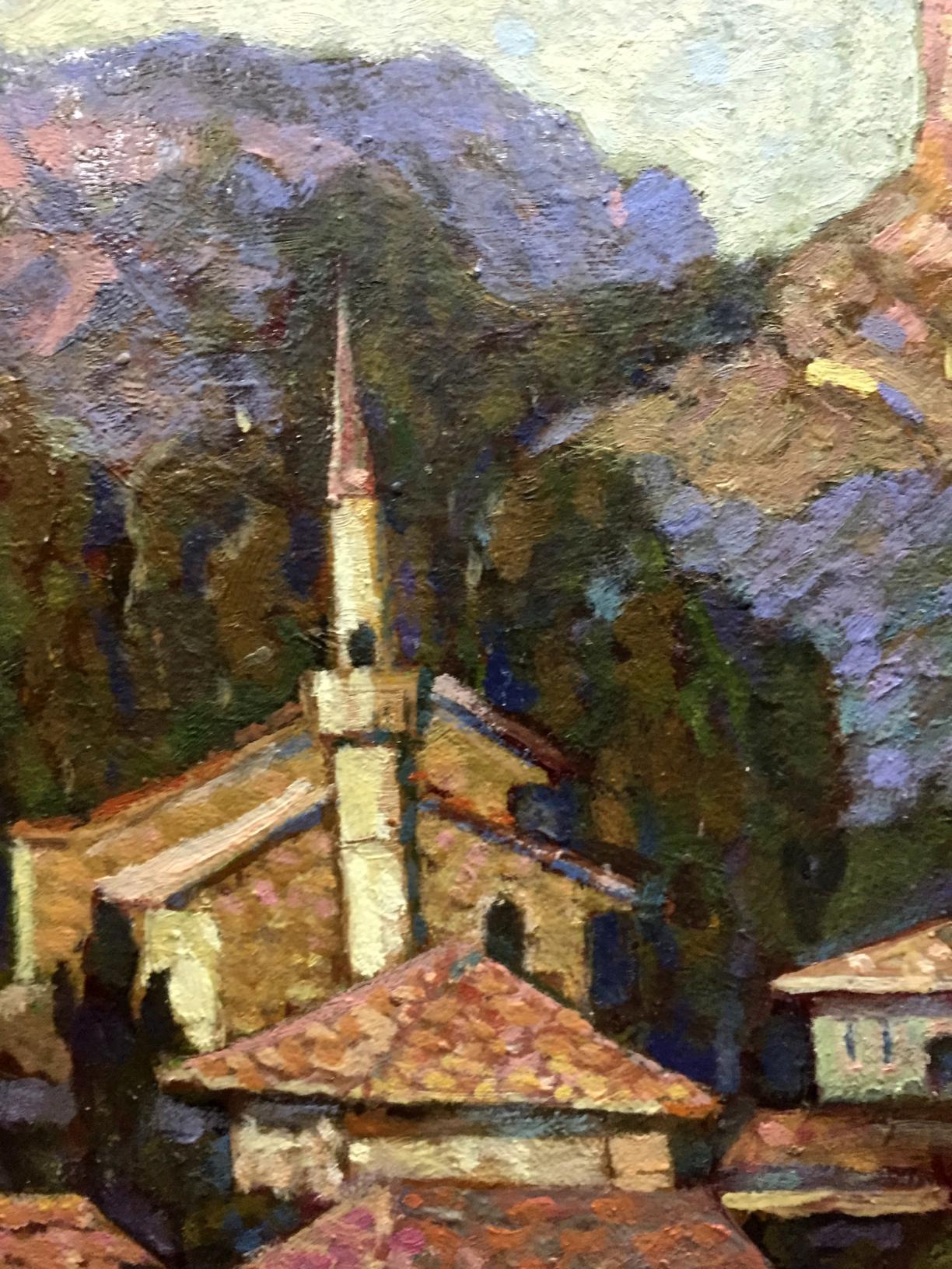 Oil Painting City