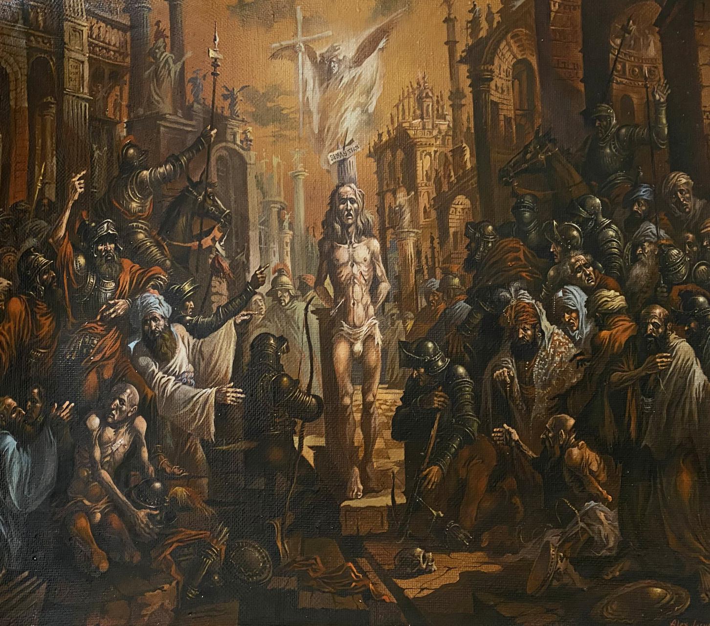 Oil painting Saint Sebastian buy