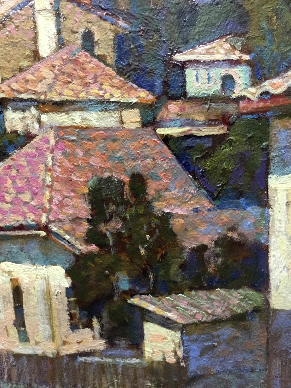 Oil Painting Landscape City