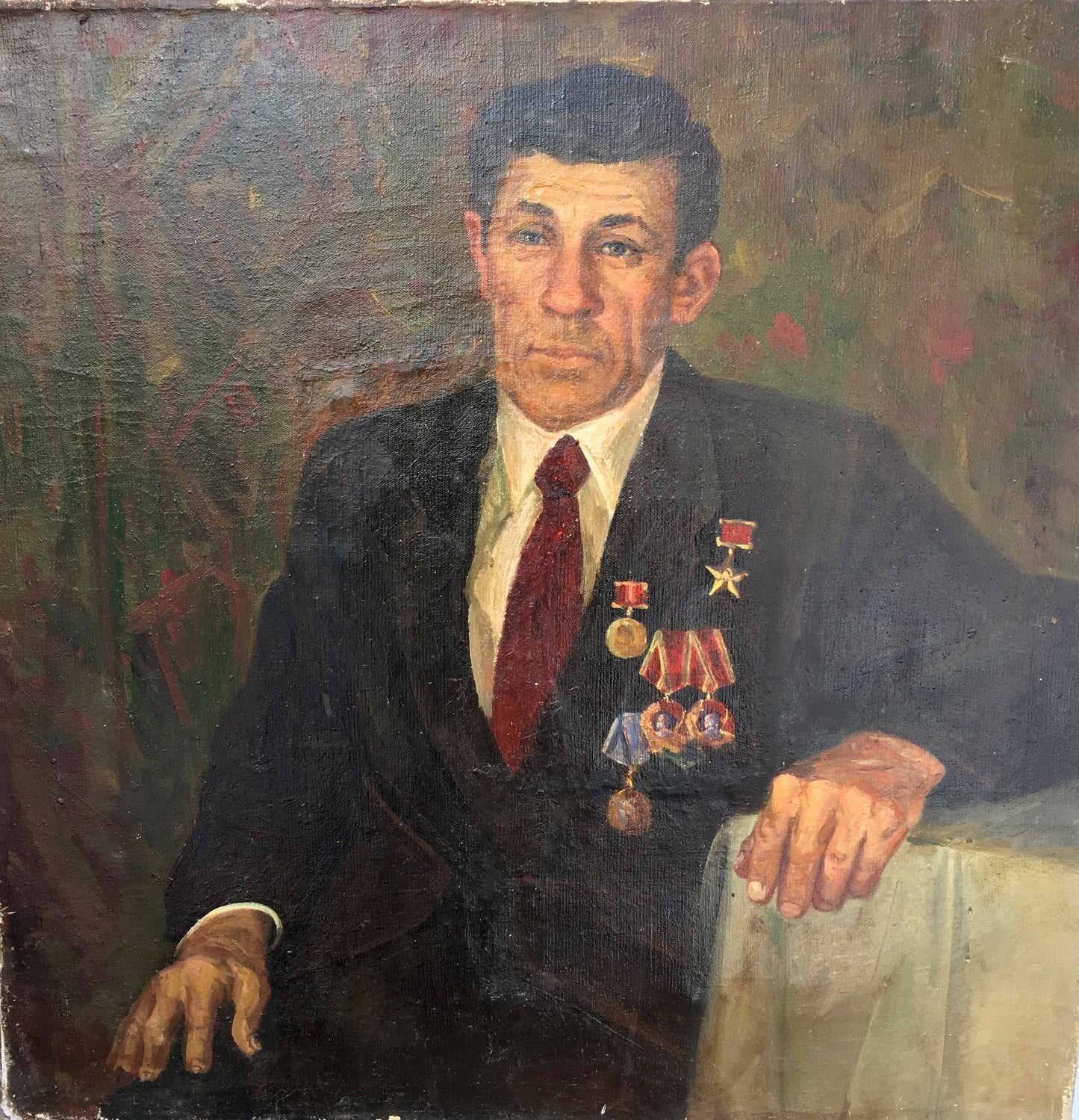 Master of golden niva oil painting Kravchenko Petro Mitrofanovich