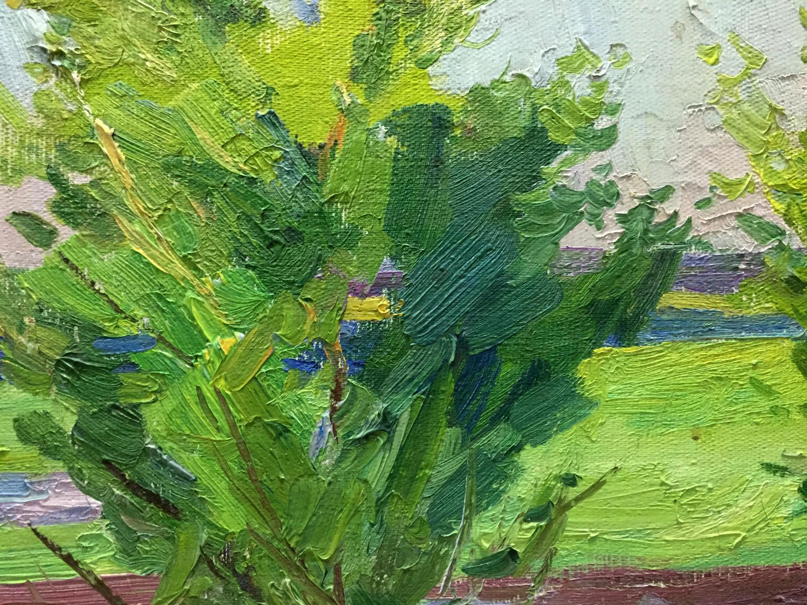 Oil Painting Forest Landscape