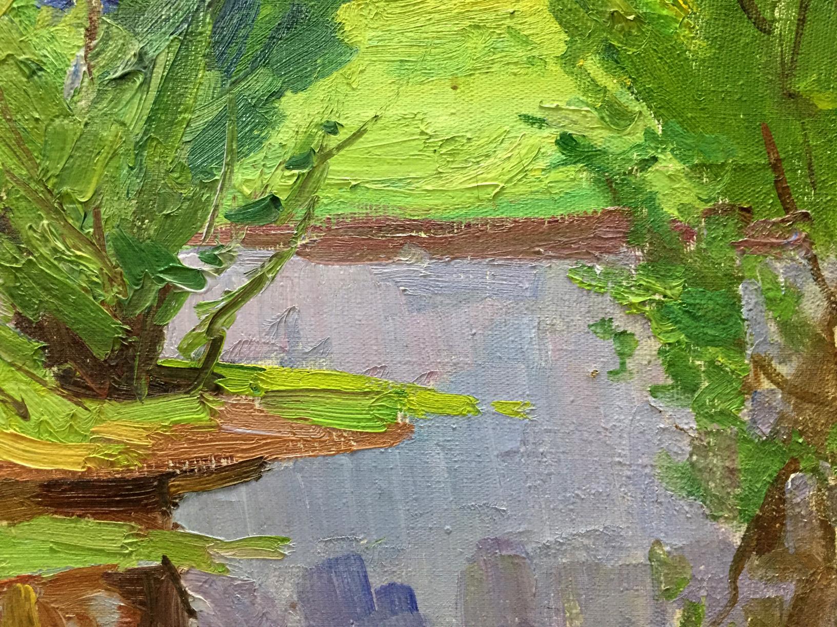 Oil Painting Landscape River