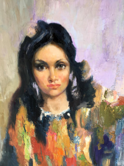 Oil painting Gypsy Serdyuk Boris Petrovich