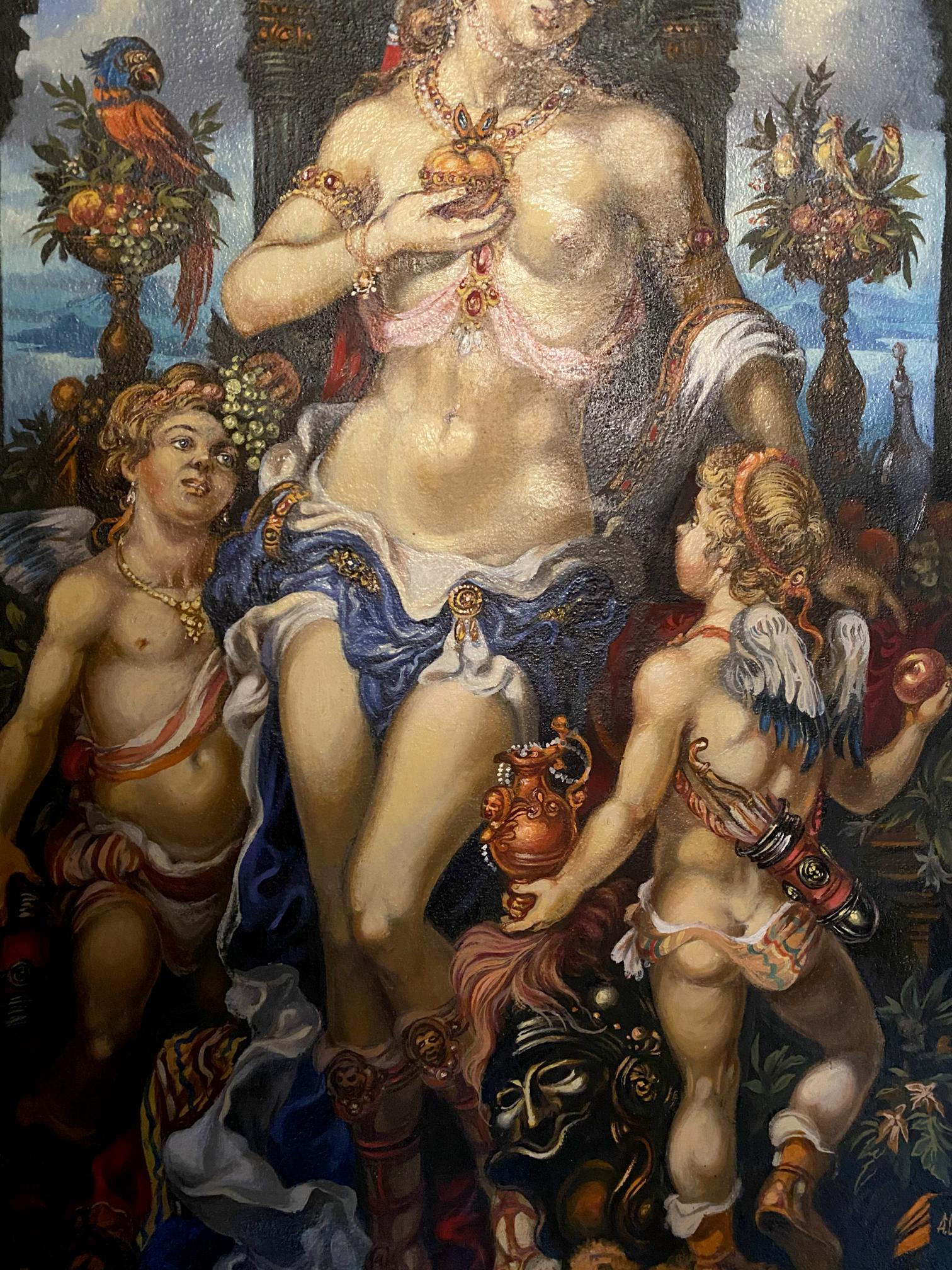 oil mythology art