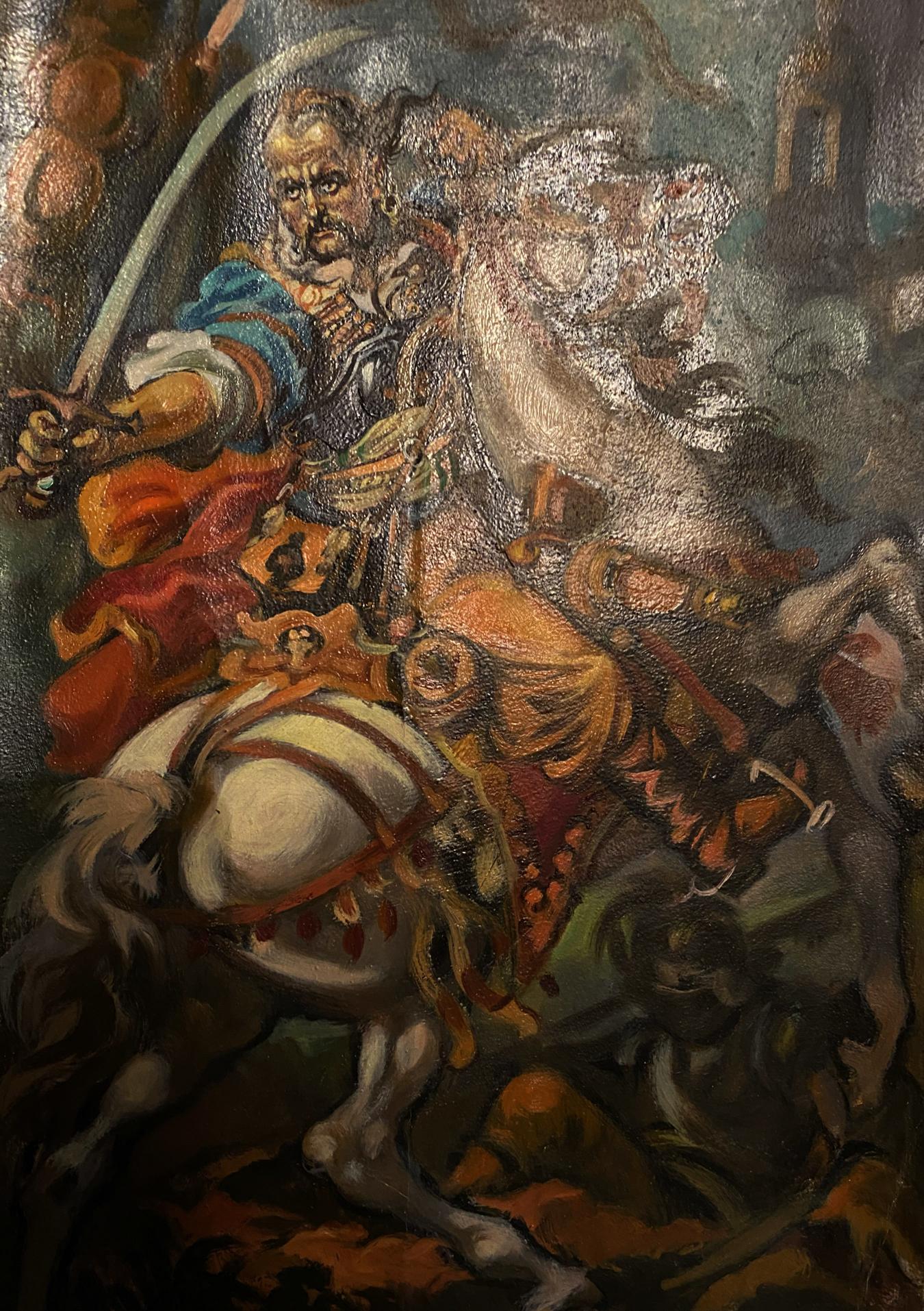 oil Cossack art