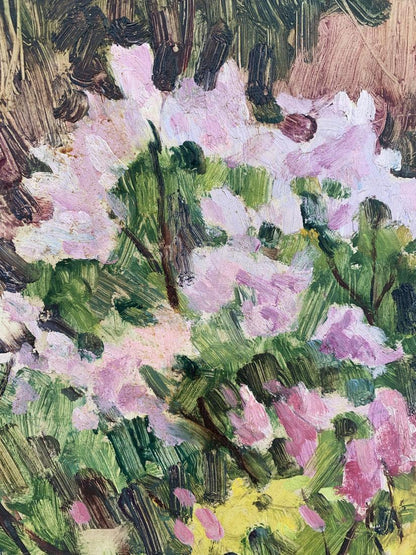 Oil painting Lilac Zosenko Valeriy Kupriyanovich