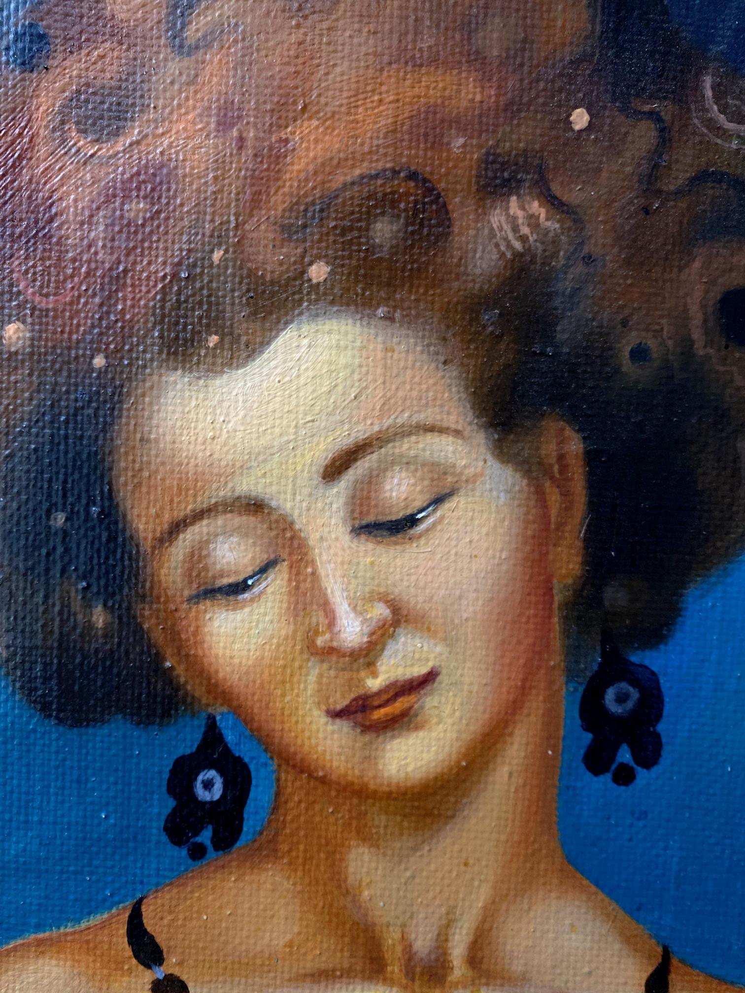 oil portrait art