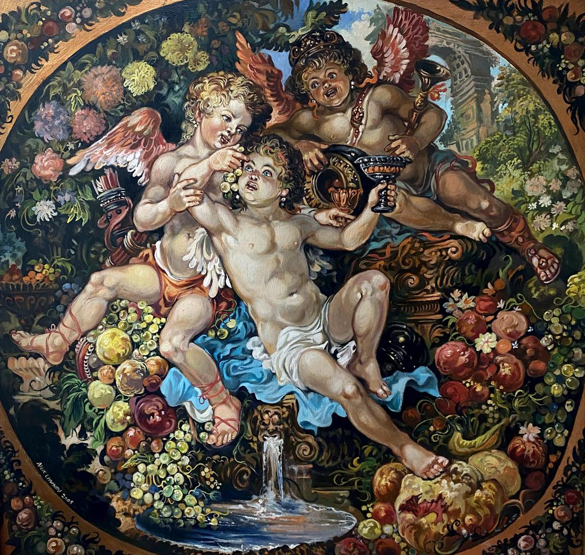 Oil painting Cupids buy