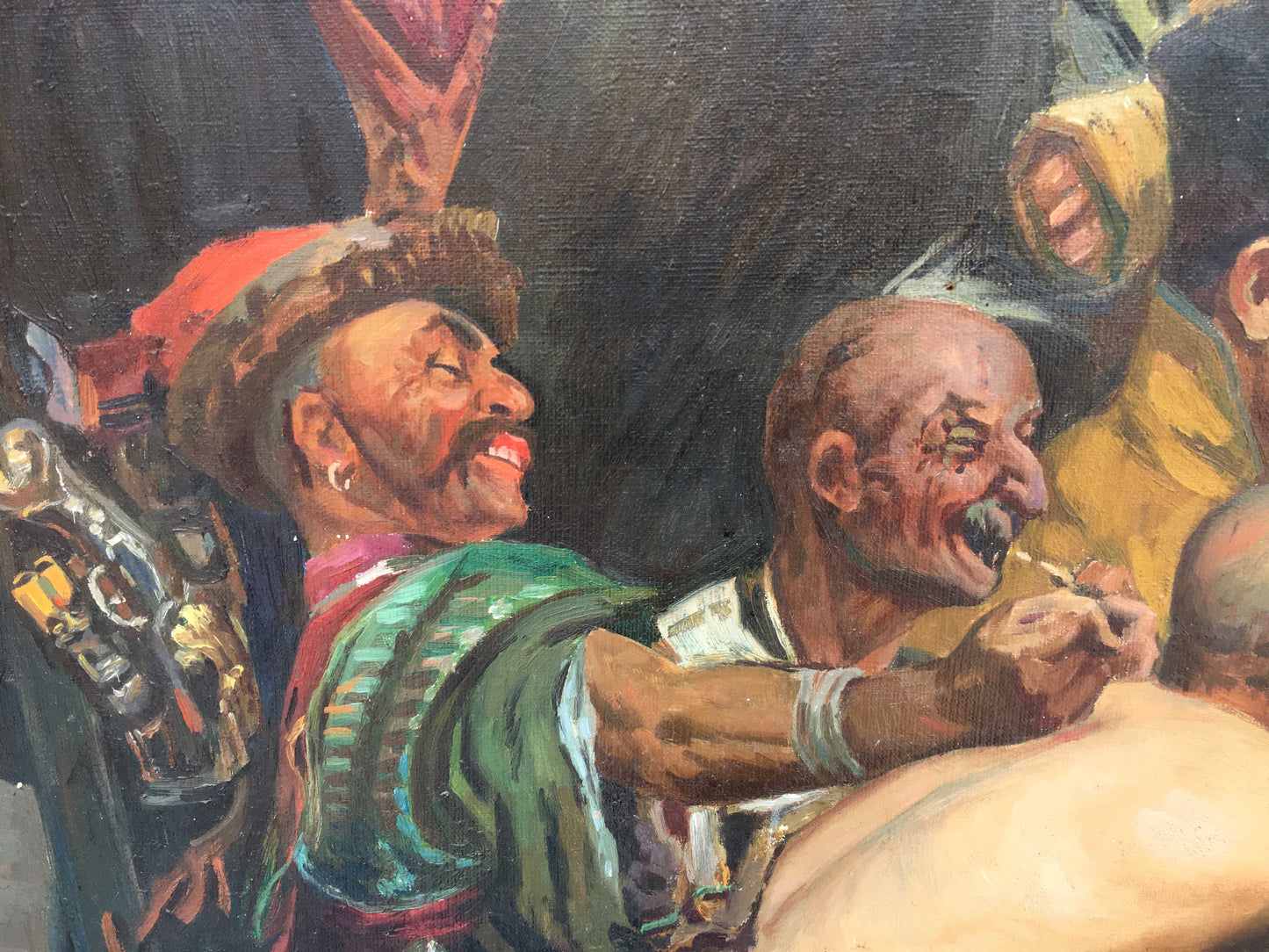 Cossacks Zaporozhtsy oil painting