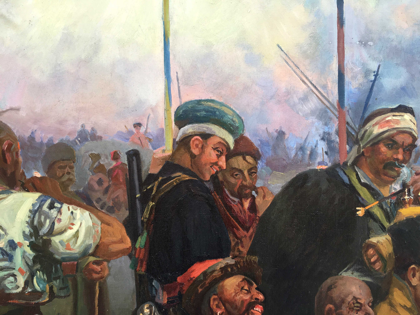 Cossacks Zaporozhtsy oil painting