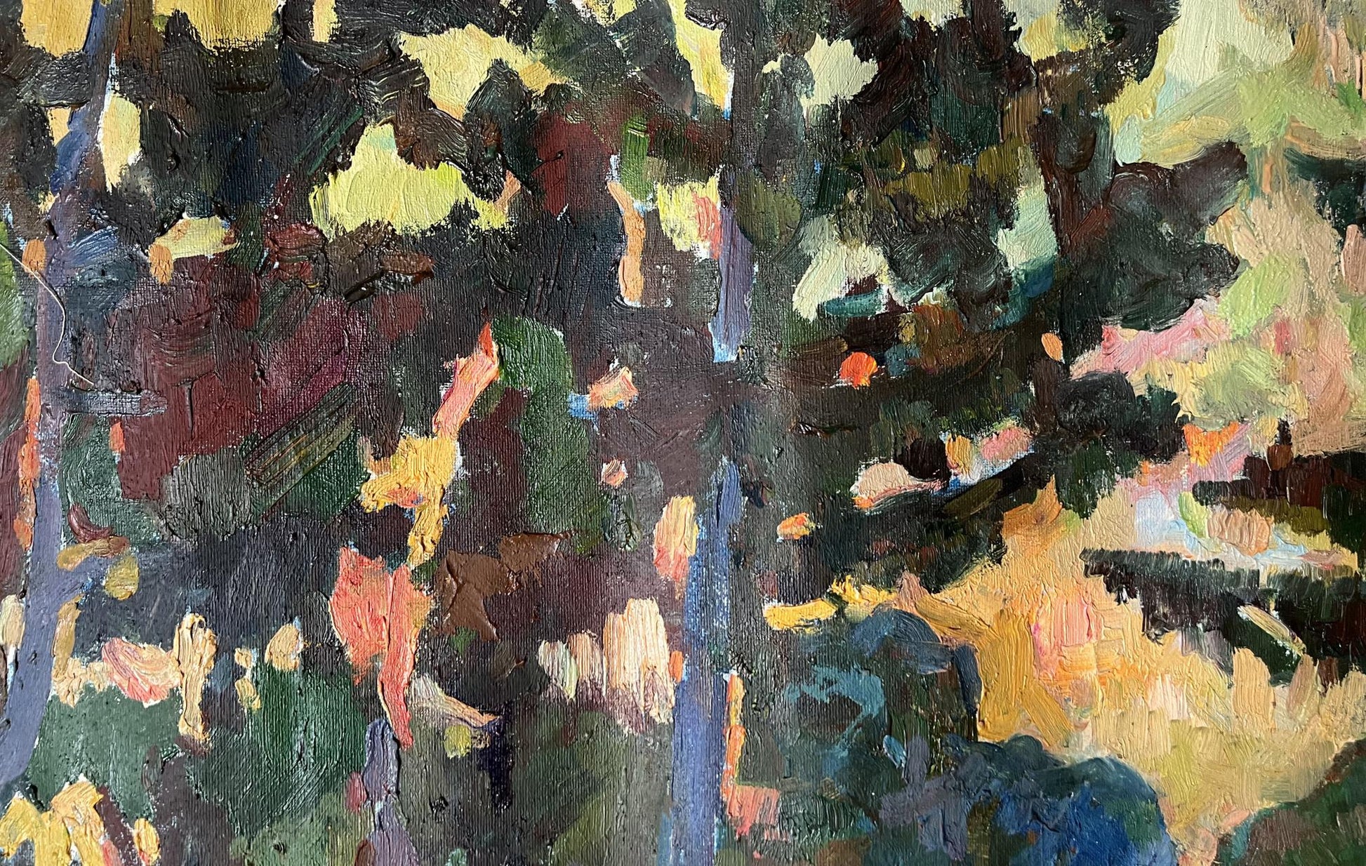 Oil painting Grove