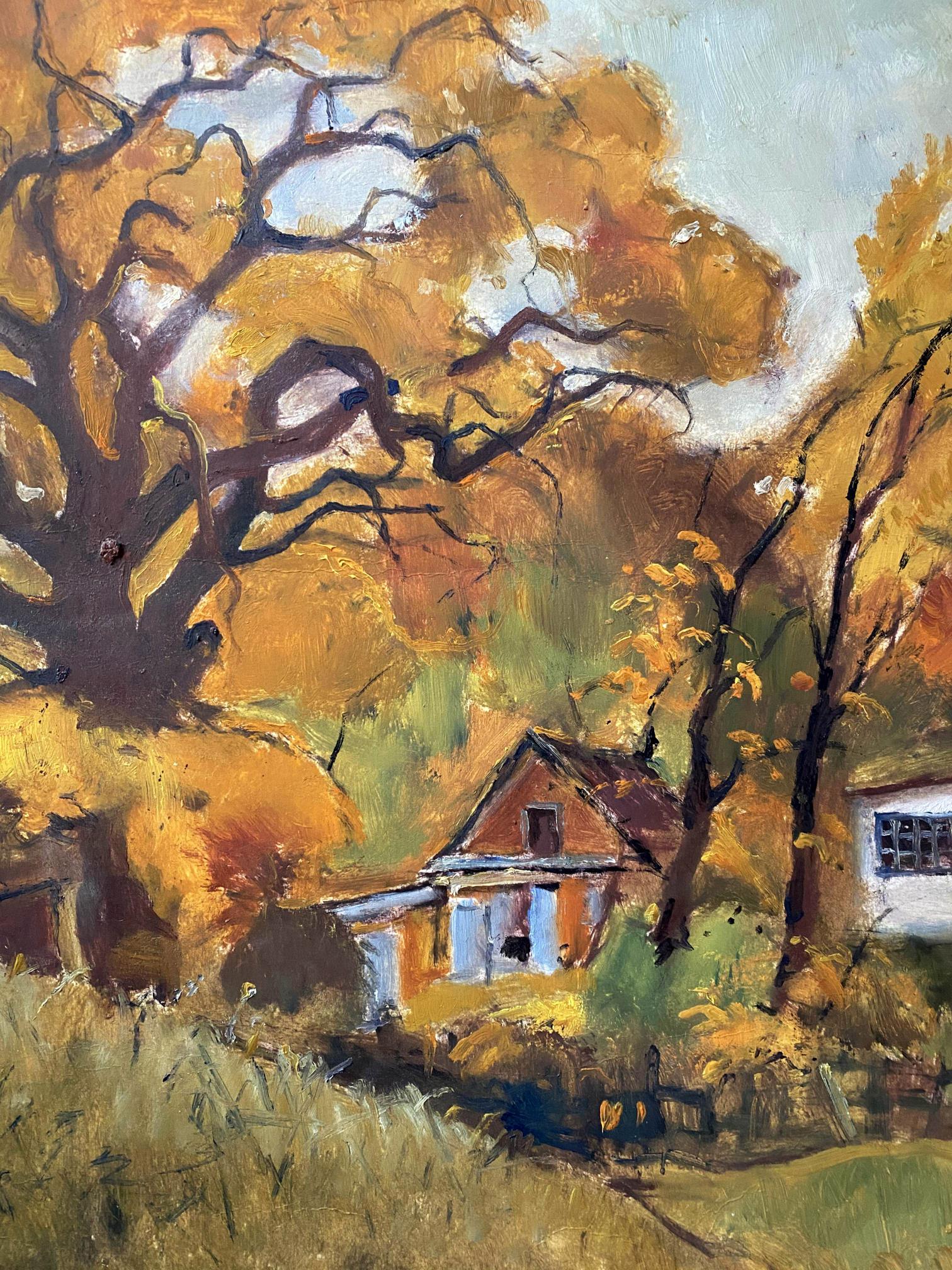 oil autumn painting