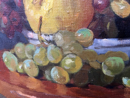 Still life with grapes oil painting Ivanchenko Natalia Oleksiivna