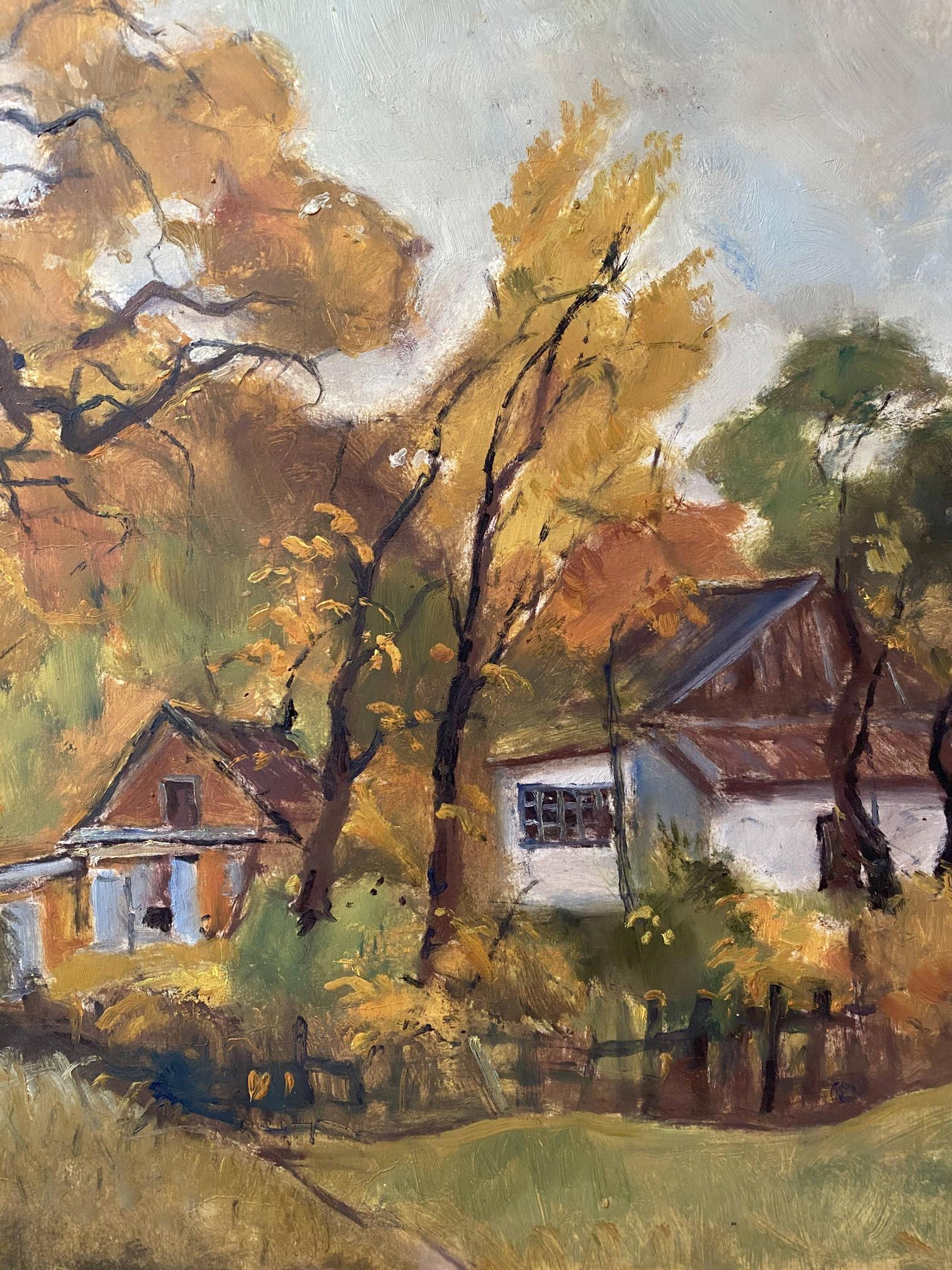 houses painting