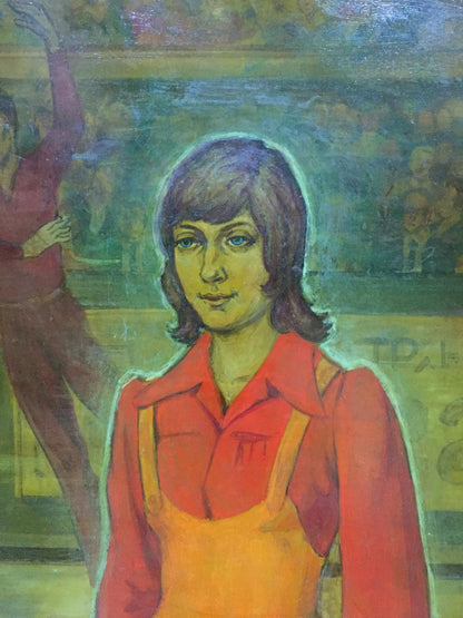 Oil painting Debutante Strelnikov Vladimir Vladimirovich