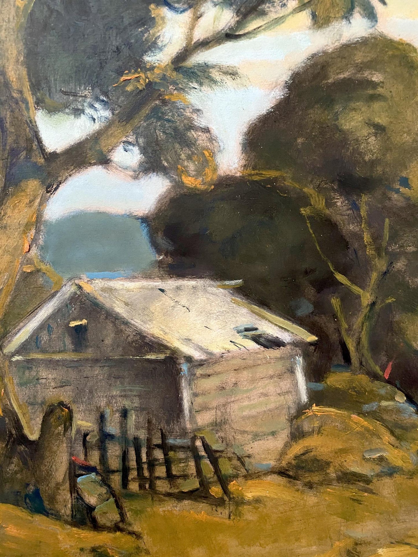 houses painting