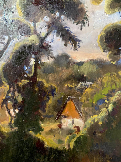 Oil painting Stormy day Litvinov Oleg Arkad'yevich