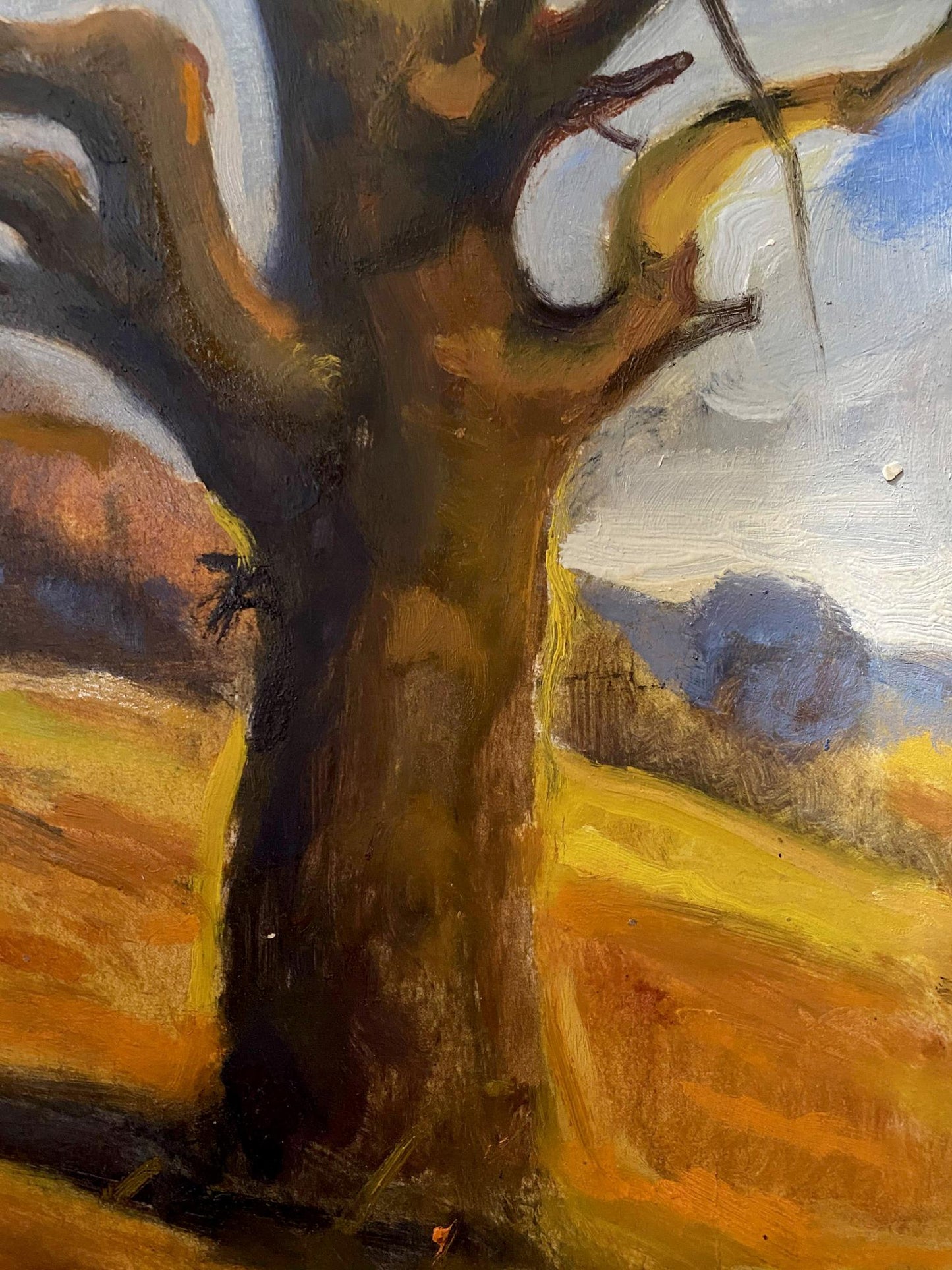 oil autumn painting