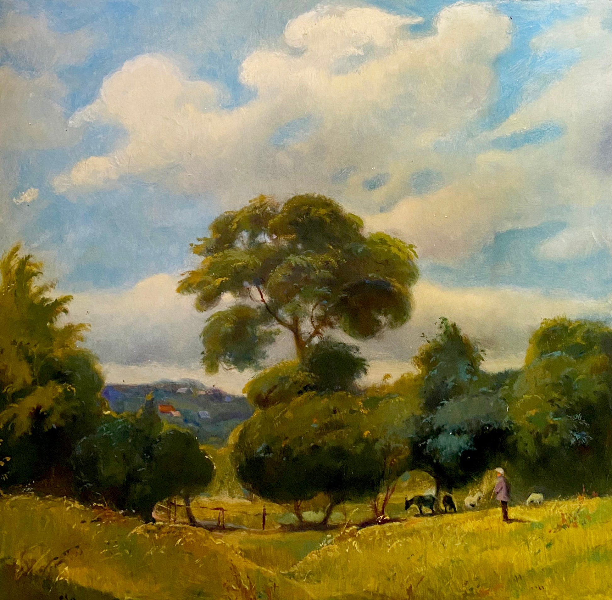 oil summer painting