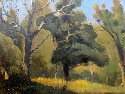 Oil painting Summer forest landscape Litvinov Oleg Arkad'yevich