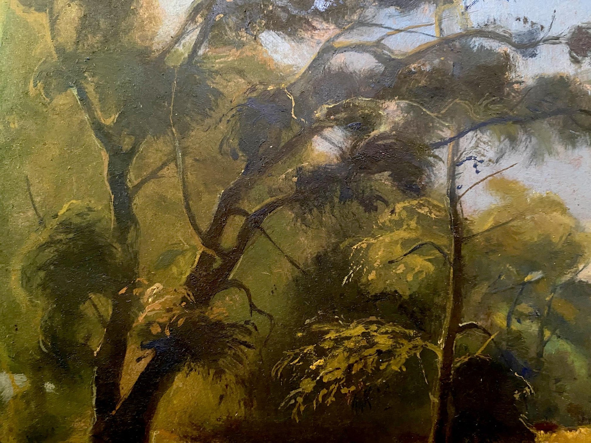 forest painting