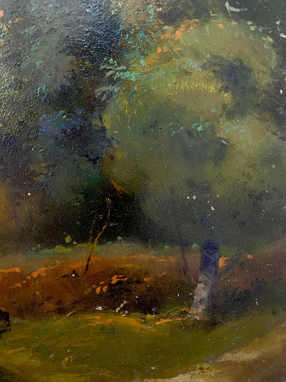 oil nature painting