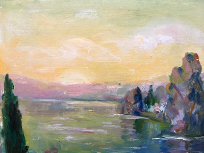 Oil painting Landscape Tsvetkova V. P.
